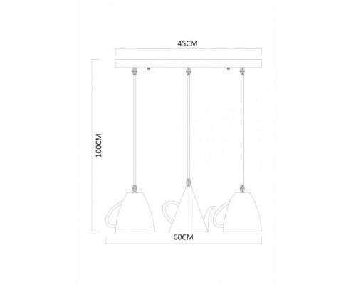 Подвесной светильник Caffetteria A6604SP-3WH Arte Lamp