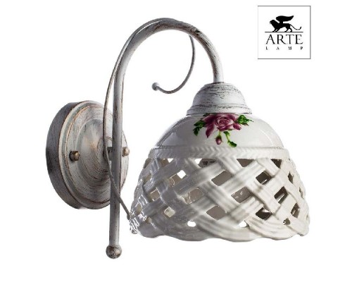 Бра Wicker A6616AP-1WG Arte Lamp