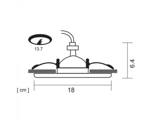 Точечный светильник Apus A6664PL-1GY Arte Lamp