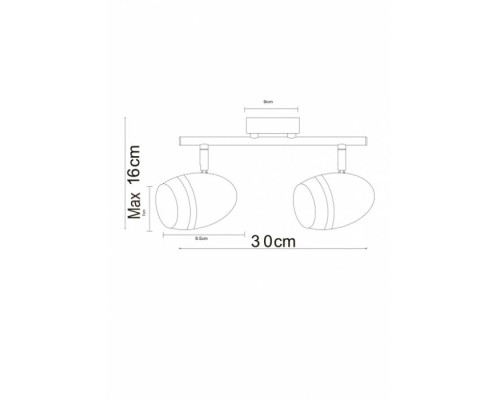 Спот Bombo A6701PL-2CC Arte Lamp