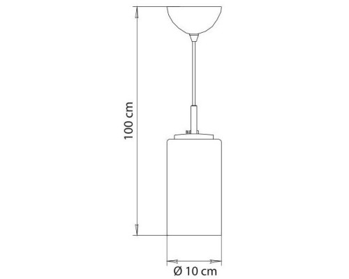 Подвесной светильник Sphere A6710SP-1WH Arte Lamp