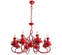 Подвесная люстра Vaso A6819LM-8RD Arte Lamp