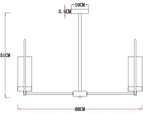 Потолочная люстра Celaeno A7004PL-5BK Arte Lamp