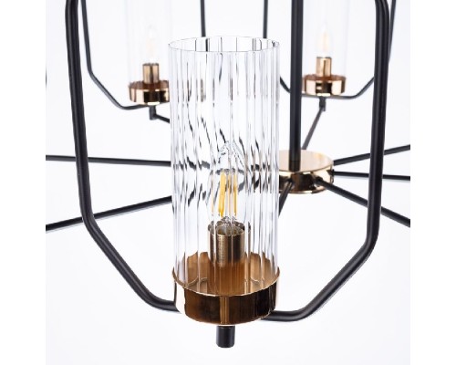 Потолочная люстра Celaeno A7004PL-8BK Arte Lamp