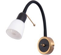 Бра Lettura A7009AP-1BK Arte Lamp