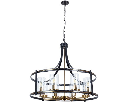 Подвесная люстра Avior A7011SP-8BK Arte Lamp