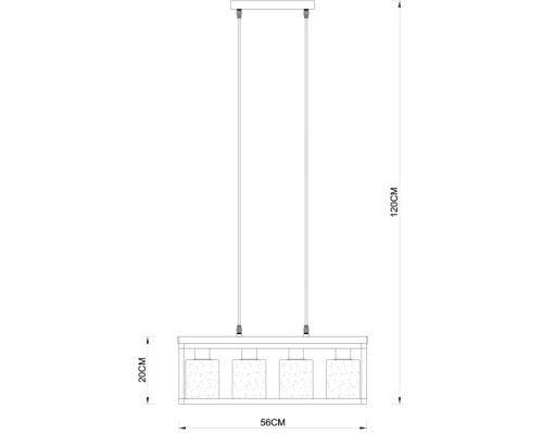 Подвесной светильник Dublin A7025SP-4BK Arte Lamp