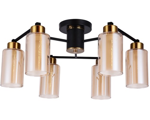 Потолочная люстра Leo A7027PL-6BK Arte Lamp