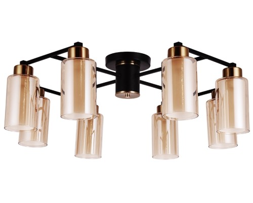 Потолочная люстра Leo A7027PL-8BK Arte Lamp
