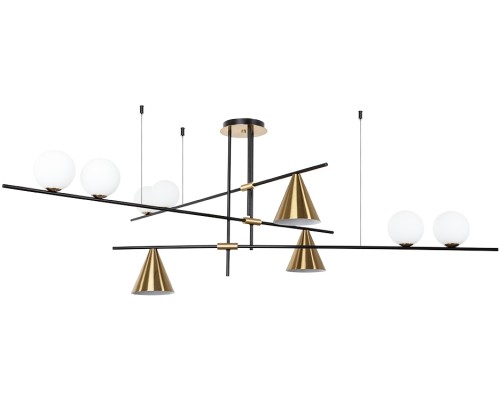 Потолочная люстра Jacob A7029PL-9BK Arte Lamp