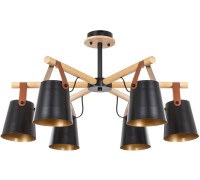 Потолочная люстра Thomas A7032PL-6BK Arte Lamp