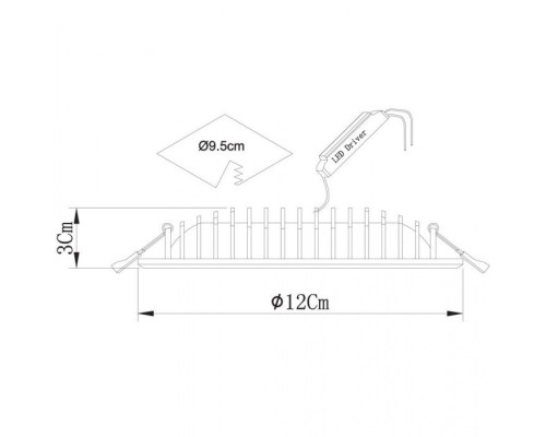 Точечный светильник Sirio A7203PL-2WH Arte Lamp