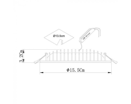 Точечный светильник Sirio A7205PL-2WH Arte Lamp
