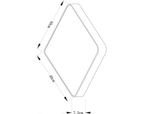 Потолочный светильник Cosmopolitan A7210PL-3BK Arte Lamp
