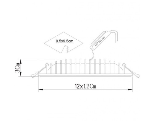 Точечный светильник Canopo A7243PL-2WH Arte Lamp