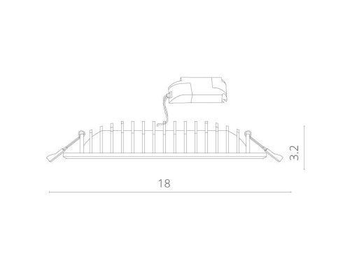 Точечный светильник Canopo A7247PL-2WH Arte Lamp