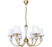 Подвесная люстра Gracie A7301LM-6PB Arte Lamp