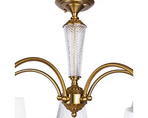 Потолочная люстра Gracie A7301PL-5PB Arte Lamp