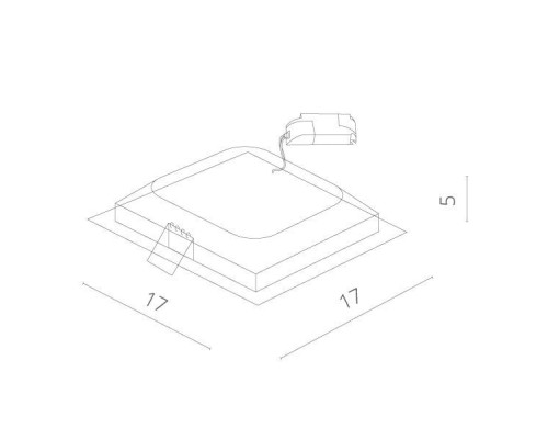 Точечный светильник Riflessione A7416PL-1WH Arte Lamp