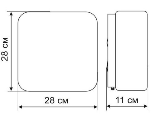 Настенно-потолочный светильник Tablet A7428PL-2WH Arte Lamp