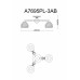 Потолочная люстра Malina A7695PL-3AB Arte Lamp