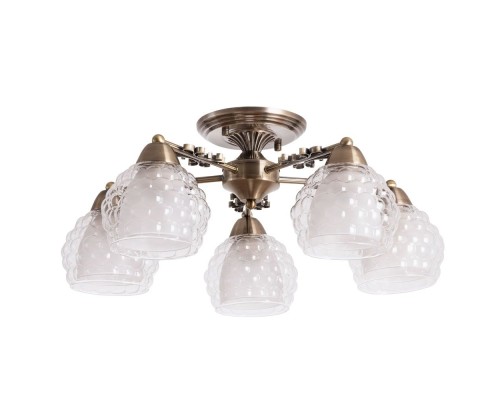 Потолочная люстра Malina A7695PL-5AB Arte Lamp