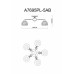 Потолочная люстра Malina A7695PL-5AB Arte Lamp