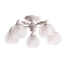 Потолочная люстра Malina A7695PL-5WG Arte Lamp