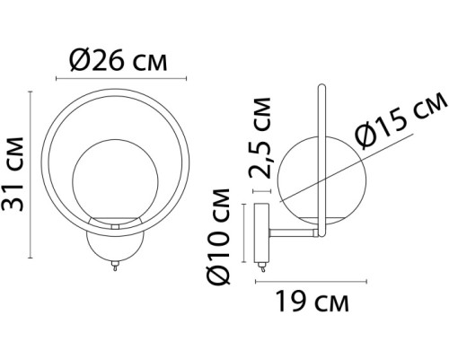 Бра Matisse A7741AP-1AB Arte Lamp
