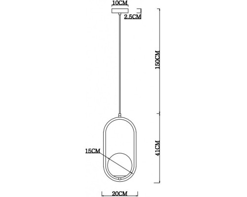 Подвесной светильник Matisse A7745SP-1AB Arte Lamp