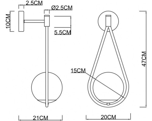 Бра Matisse A7765AP-1AB Arte Lamp