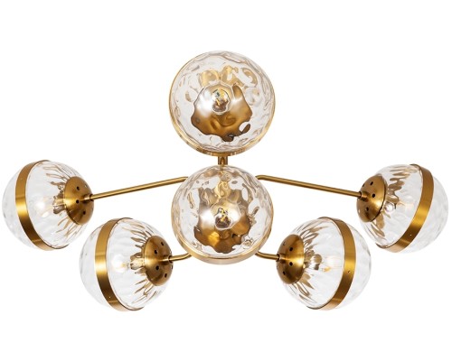 Потолочная люстра Delacrua A7770PL-6PB Arte Lamp