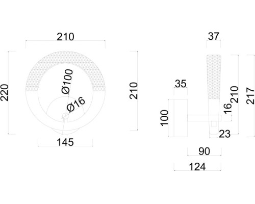 Бра Montana A7777AP-1GO Arte Lamp