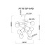 Потолочная люстра Severus A7781SP-8AB Arte Lamp