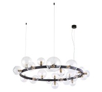 Подвесная люстра Vincent A7790SP-24BK Arte Lamp