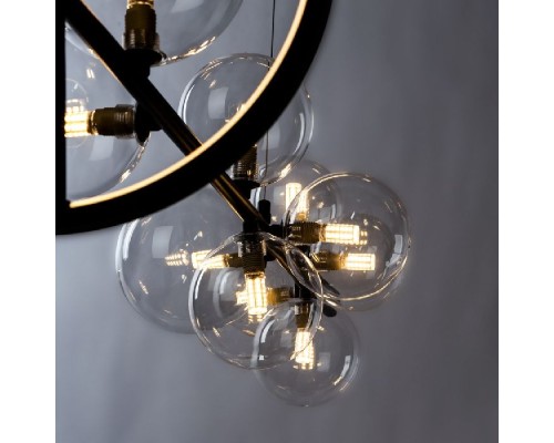 Подвесная люстра Saturn A7790SP-50BK Arte Lamp
