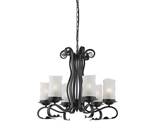 Подвесная люстра Scroll A7915LM-6BK Arte Lamp