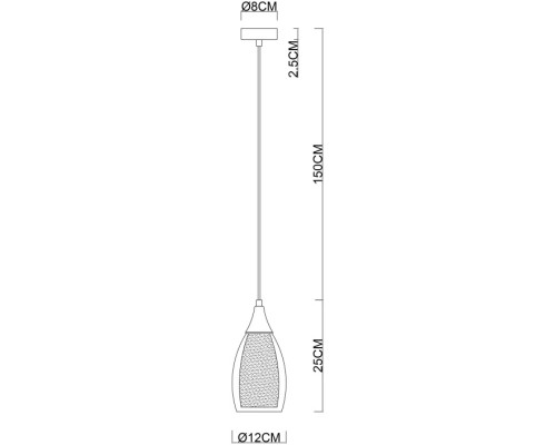 Подвесной светильник Barry A7951SP-1GO Arte Lamp
