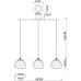Подвесной светильник Rastaban A7984SP-3CC Arte Lamp