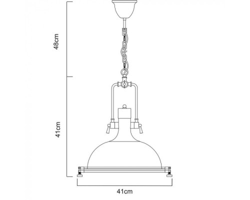 Подвесной светильник Decco A8022SP-1AB Arte Lamp