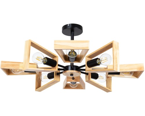 Потолочная люстра Brussels A8030PL-8BK Arte Lamp