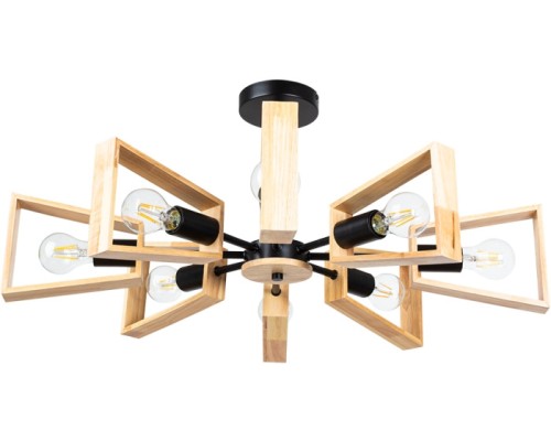 Потолочная люстра Brussels A8030PL-8BK Arte Lamp