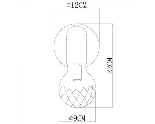 Бра Salute A8040AP-1SG Arte Lamp