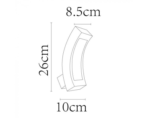 Светильник Inchino A8101AL-1GY Arte Lamp