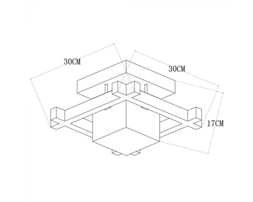 Потолочный светильник Woods A8252PL-1BR Arte Lamp