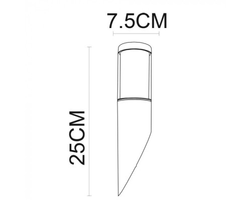 Светильник Paletto A8262AL-1SS Arte Lamp