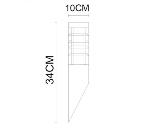Светильник Paletto A8363AL-1SS Arte Lamp
