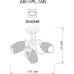 Потолочная люстра Mutti A8616PL-3AB Arte Lamp