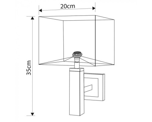 Бра Waverley A8880AP-1BK Arte Lamp