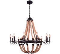 Подвесная люстра Marsiglia A8956LM-12BK Arte Lamp